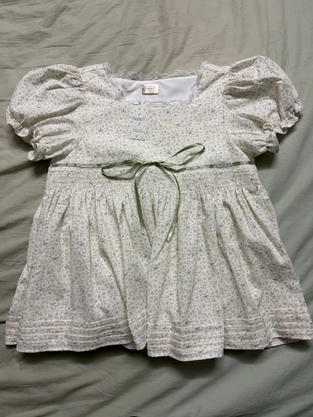 NWT Floral Babydoll Top